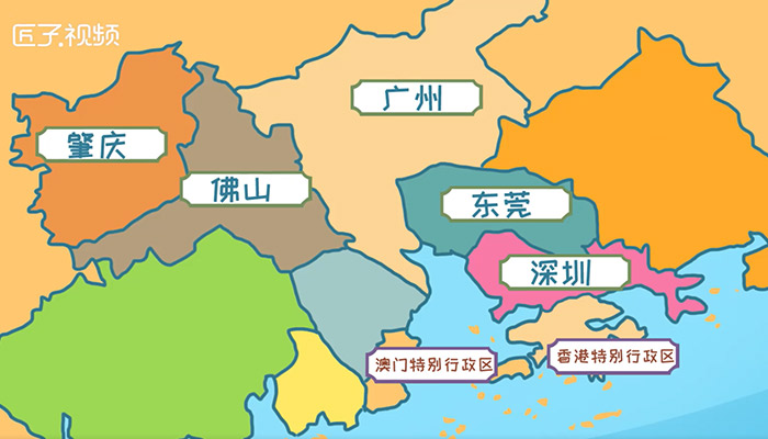 珠三角包括哪些城市 