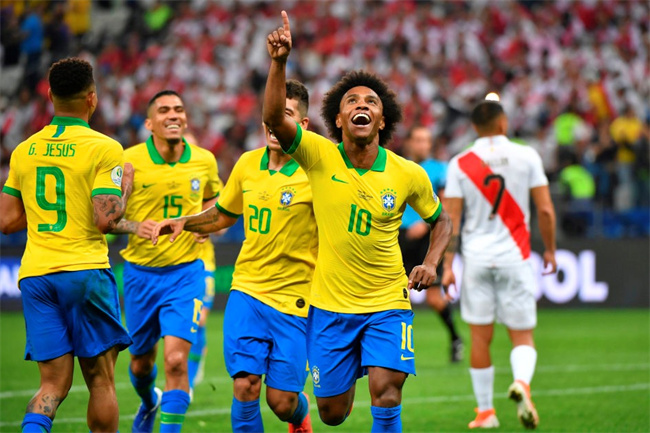 世界杯最新消息巴西vs韩国（巴西胜）