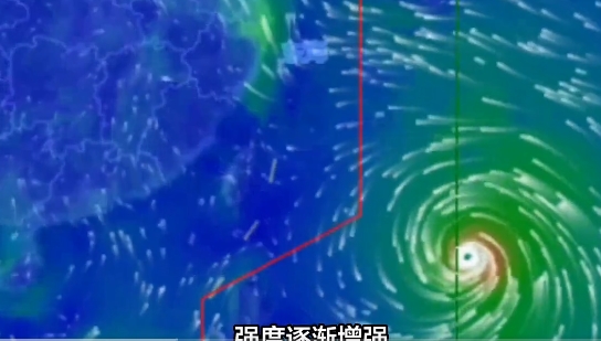强热带风暴“卡努”逼近浙江，海浪预警级预计将达橙色