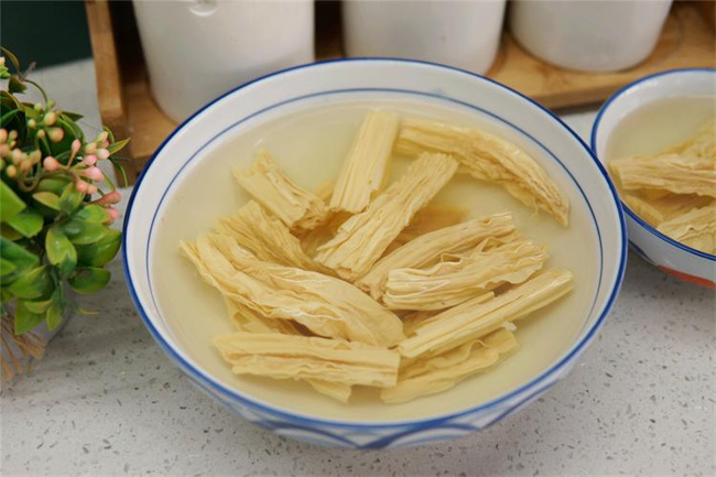 冬天怎么泡腐竹