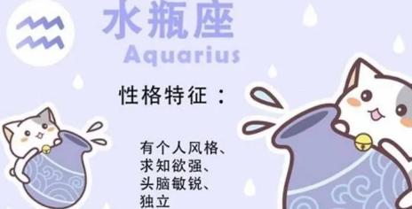 水瓶座的性格和命运 2024年水瓶座的运势