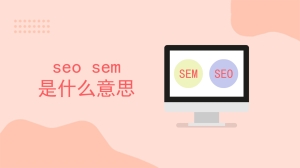 seo sem是什么意思