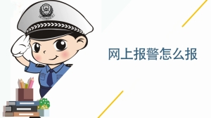 网上报警怎么报