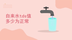 自来水tds值多少为正常