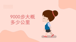 9000步大概多少公里