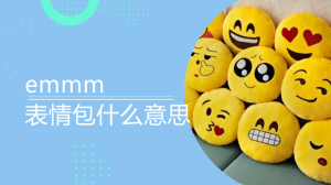 emmm表情包什么意思