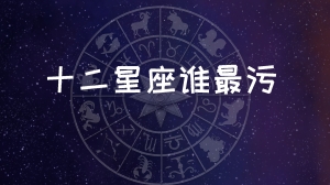 十二星座谁最污