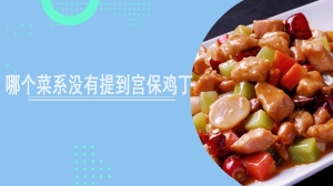 哪个菜系没有提到宫保鸡丁