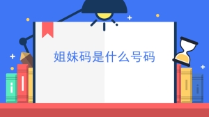 姐妹码是什么号码