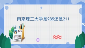 南京理工大学是985还是211