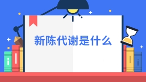 新陈代谢是什么