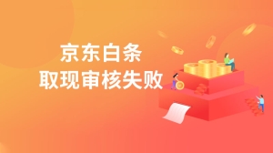 京东白条取现审核失败怎么办