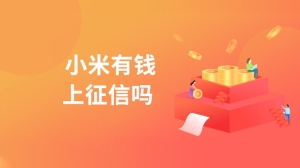 小米有钱上征信吗