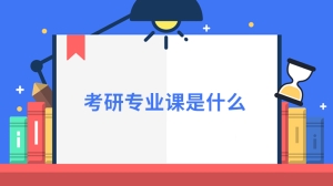 考研专业课是什么