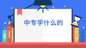 中专学什么的