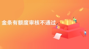 金条有额度审核不通过的原因是什么