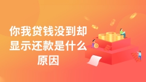 你我贷钱没到却显示还款是什么原因