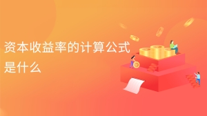 资本收益率的计算公式是什么