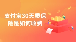 支付宝30天质保险是如何收费