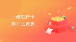 一级银行卡是什么意思