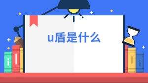 u盾是什么