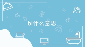 bl什么意思