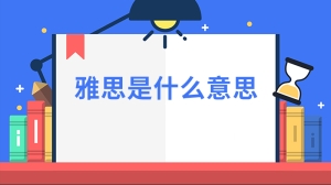 雅思是什么意思