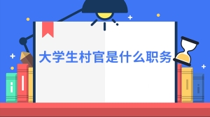 大学生村官是什么职务