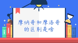 摩纳哥和摩洛哥的区别是啥