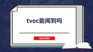 tvoc能闻到吗