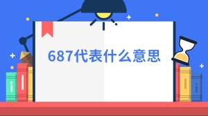 687代表什么意思