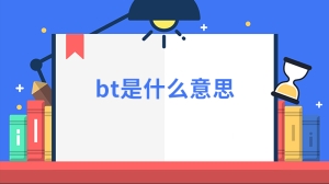 bt是什么意思