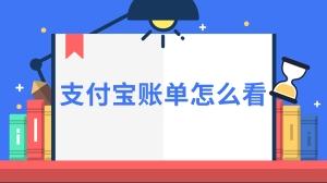 支付宝账单怎么看