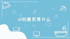 ip的意思是什么