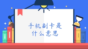 手机副卡是什么意思