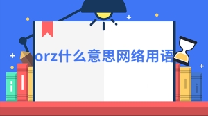 orz什么意思网络用语