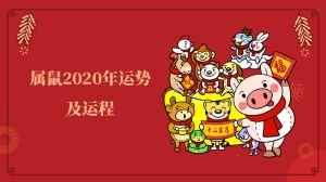 属鼠2020年运势及运程