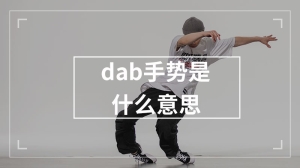 dab手势是什么意思