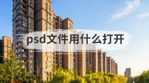 psd文件用什么打开