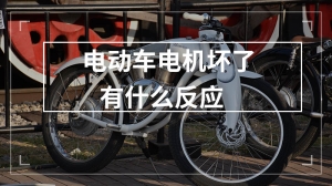 电动车电机坏了有什么反应