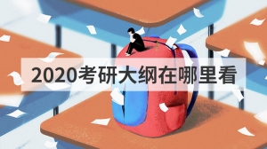 2020考研大纲在哪里看