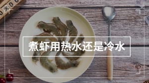 煮虾用热水还是冷水