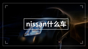 nissan什么车