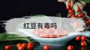 红豆有毒吗