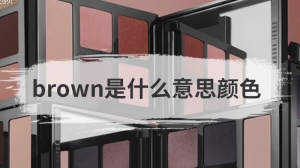 brown是什么意思颜色