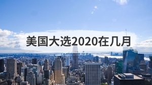 美国大选2020在几月