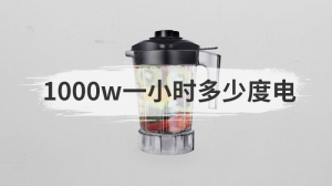 1000w一小时多少度电