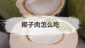 椰子肉怎么吃