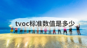 tvoc标准数值是多少