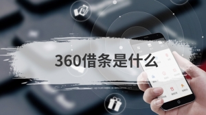 360借条是什么